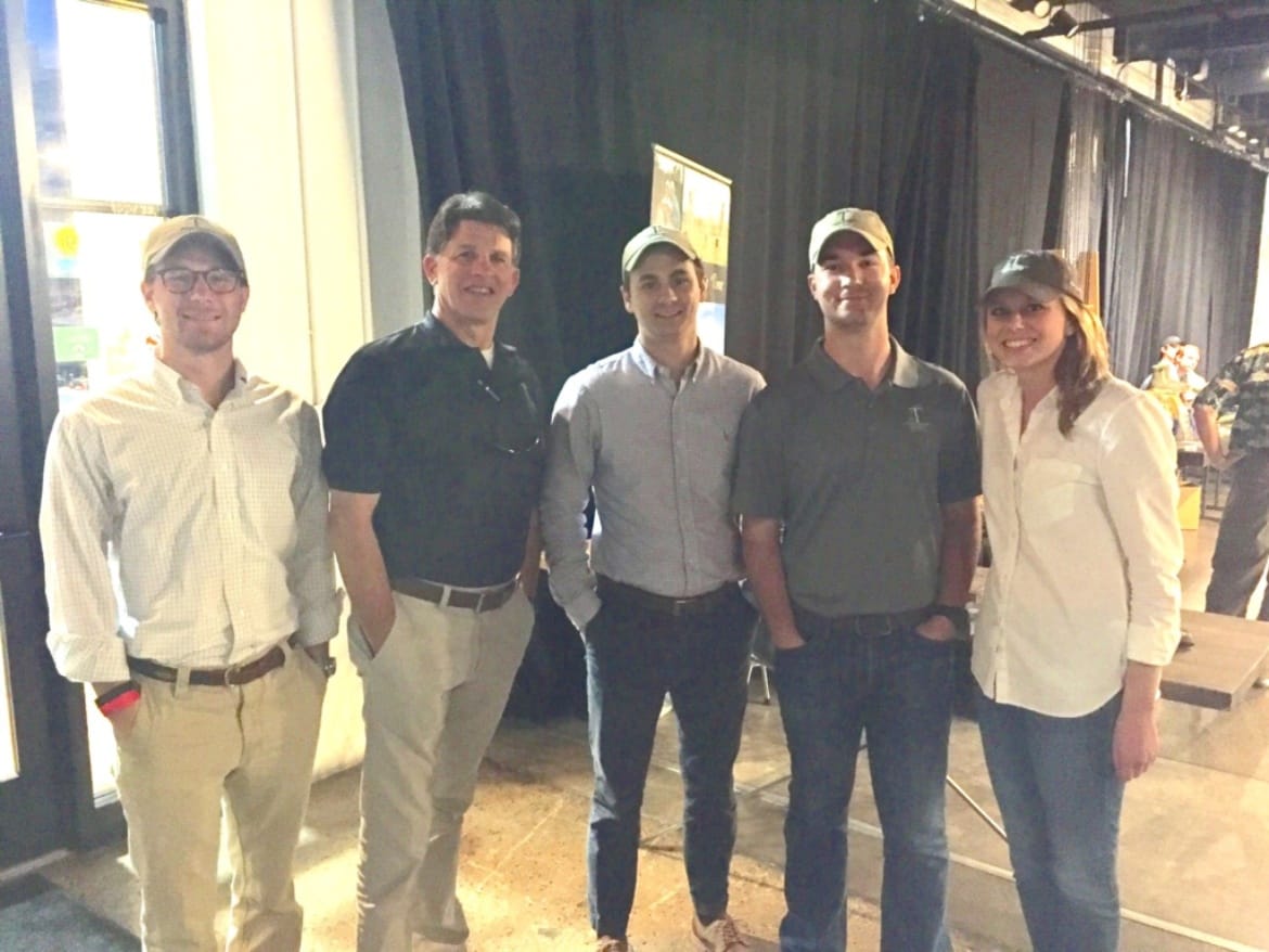 Image of some of the Todd Henon Properties team at the International Fly Fishing Festival in Chattanooga