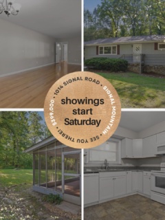 Charming, 1-Level on Signal Mountain! Showings start at the OPEN HOUSE this Saturday 2-4pm.
✔️ 1 Level, 3 Bedrooms
✔️ Huge backyard and screened porch
✔️ WALK to Signal Mountain Town Center
✔️ $399,000
📍 1014 Signal Rd, Signal Mountain, TN
https://toddhenon.com/idx/mls-1542464-1014_signal_road_signal_mountain_tn_37377
Seller Represented by Todd Henon and Brittany Fulmer Ennen